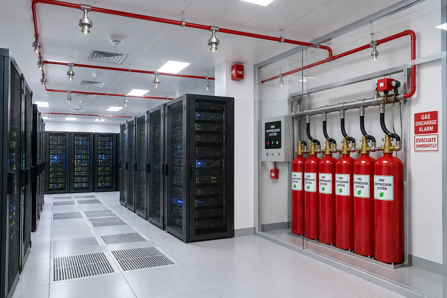 Data Centre Fire Suppression System Data Centre Fire Suppression System
