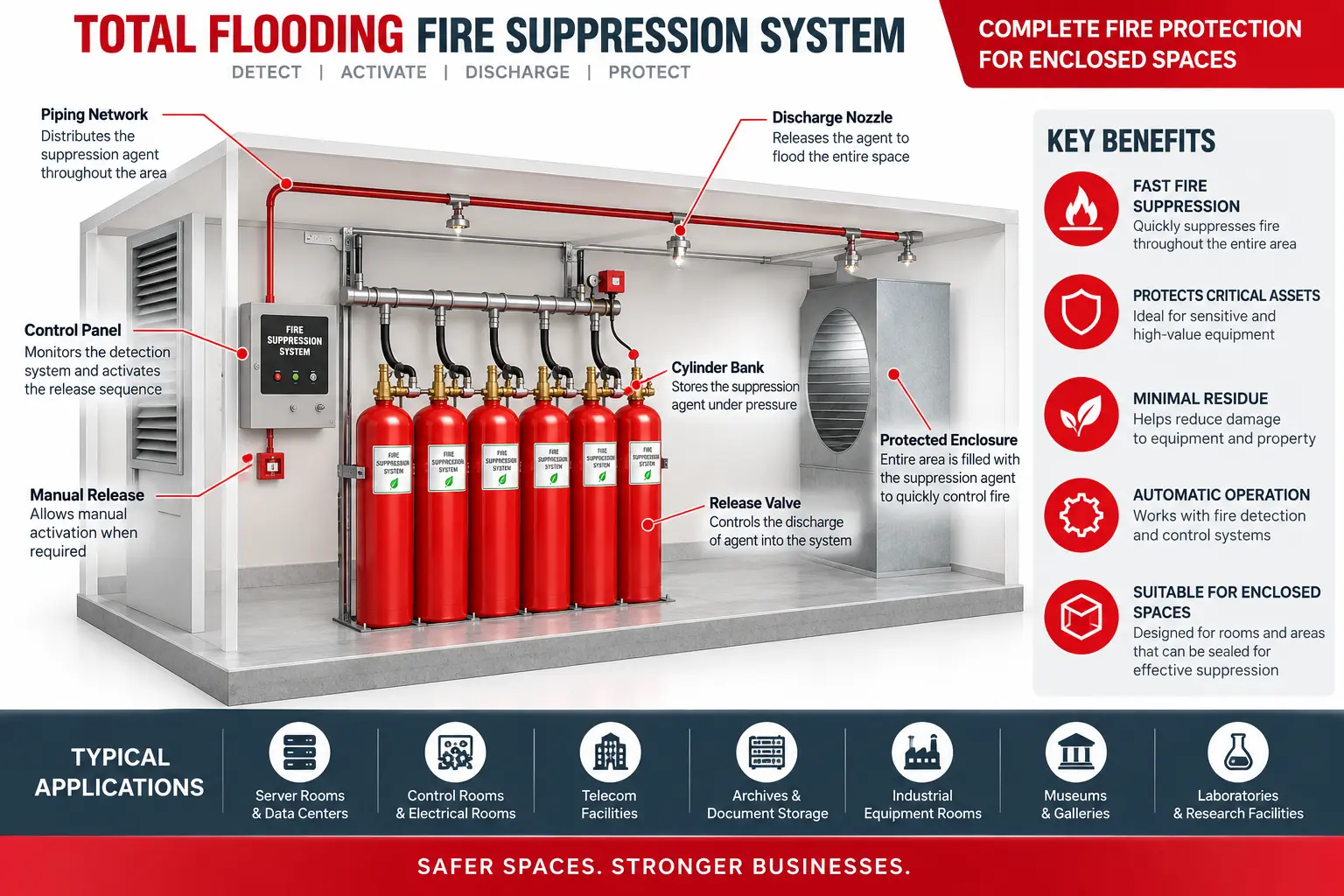 Total Flooding Fire Suppression System