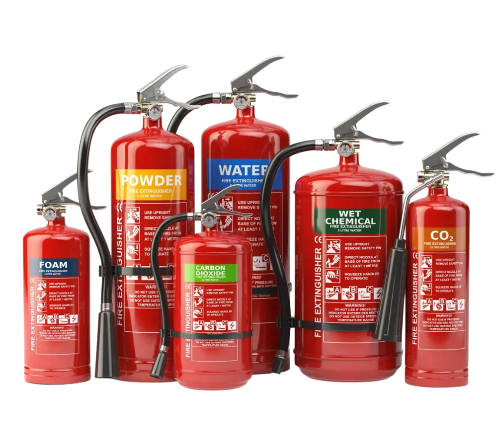 Fire Extinguishers at oxytech Fire safety systems